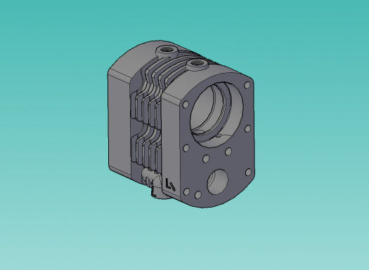 400/125 Parties de cylindres hydrauliques de TlT Ventilateur axial