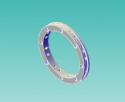 H240 Pièces de boîtes de roulement de TFT anneau de rétrécissement de ventilateur axial 500*60 mm résistant à l'abrasion